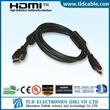 High speed 6FT HDMI cable with Ethernet for 3D